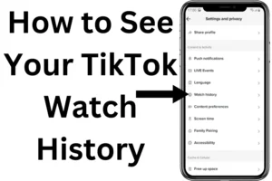 how to see tiktok watch history